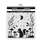 Stamperia Herbarium Silvae Thick Stencil 12x12cm Squirrel