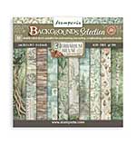 SO: Stamperia Herbarium Silvae 8x8 Inch Paper Pack Maxi Backgrounds Selection