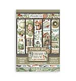 Stamperia Herbarium Silvae A5 Washi Pad (8pcs)
