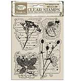 Stamperia Herbarium Silvae Clear Stamp Botanic