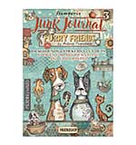 Stamperia Furry Friends Junk Journal Stickers, Backgrounds, Cut-Outs