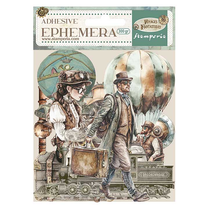Stamperia Voyages Fantastiques Ephemera (33pcs)