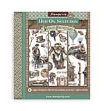 Stamperia Voyages Fantastiques Rub-On 20,5x23cm Assortment (6pcs)