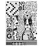 Stamperia Furry Friends A4 Rice Paper Dogs One Color Print (6pcs)