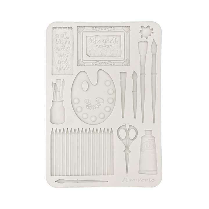 Stamperia Daisy Art A5 Silicon Mould Creative Art
