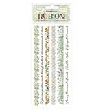 Stamperia Daisy Art Rub-On 10,16x21,6cm Stripes