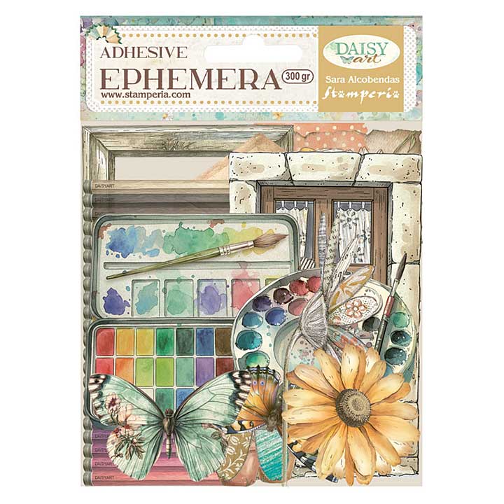 Stamperia Daisy Art Ephemera (34pcs)