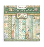 Stamperia Daisy Art 12x12 Inch Paper Pack Maxi Background Selection