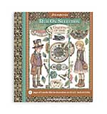 Stamperia Gardens of Time Rub-On 20,5x23cm Assortment (6pcs) by Antonis Tzanidakis