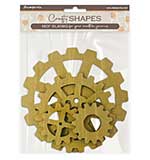 Stamperia Gardens of Time MDF Crafty Shapes Blank Gears by Antonis Tzanidakis