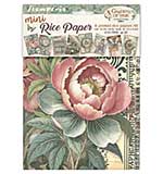 Stamperia Gardens of Time A6 Mini Rice Paper (8pcs) by Antonis Tzanidakis