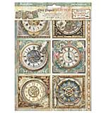 Stamperia Gardens of Time A4 Rice Paper Selection (6pcs) by Antonis Tzanidakis