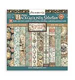 Stamperia Gardens of Time 12x12 Inch Paper Pack Maxi Background Selection by Antonis Tzanidakis