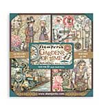 Stamperia Gardens of Time 12x12 Inch Paper Pack Maxi (Single Face) by Antonis Tzanidakis