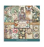 Stamperia Gardens of Time 12x12 Inch Paper Pack by Antonis Tzanidakis