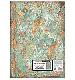 Stamperia Art Stories 50x70cm Big Rice Paper Patina Pattern by Antonis Tzanidakis