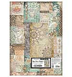 Stamperia Art Stories 50x70cm Big Rice Paper Mixed Pattern by Antonis Tzanidakis