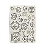 Stamperia Sir Vagabond in Fantasy World Silicon Mould A5 Gears