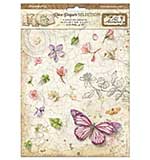 PRE: Stamperia All Around A4 Rice Paper Selection (6pcs)