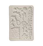 PRE: Stamperia All Around A5 Silicon Mould Flowers and Leaves