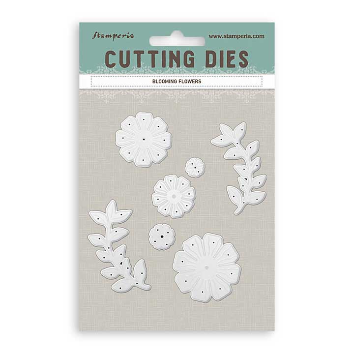 PRE: Stamperia All Around A6 Cutting Dies Blooming Flowers