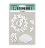 PRE: Stamperia All Around A6 Cutting Dies For you Wreath