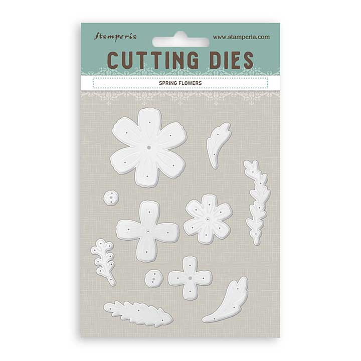 PRE: Stamperia All Around A6 Cutting Dies Spring Flowers