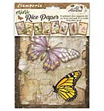 PRE: Stamperia All Around A6 Mini Rice Paper Selection (8pcs)
