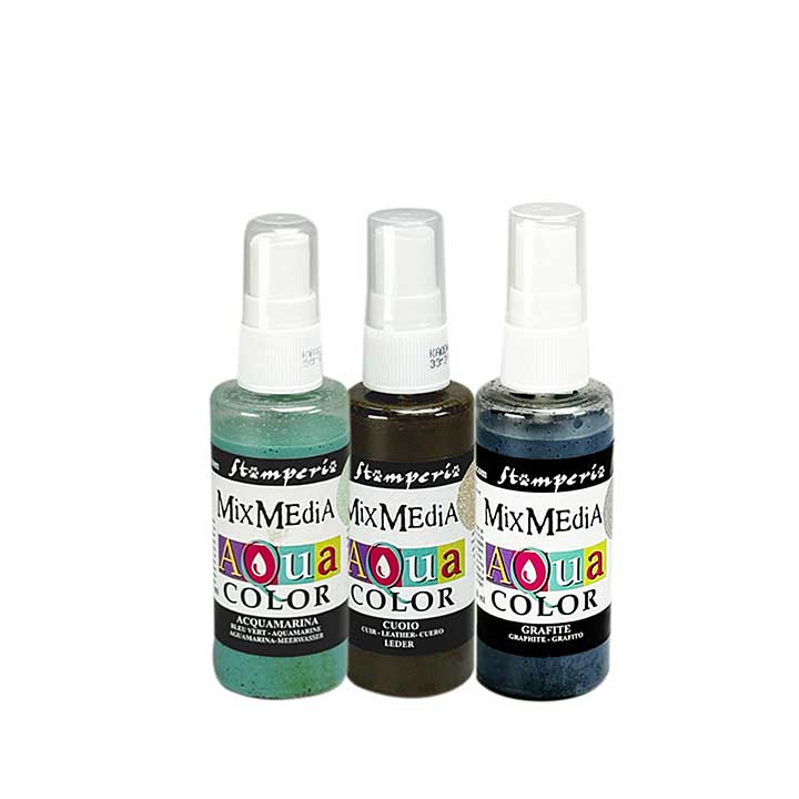 PRE: Stamperia All Around Aquacolor Paint Kit (3pcs)