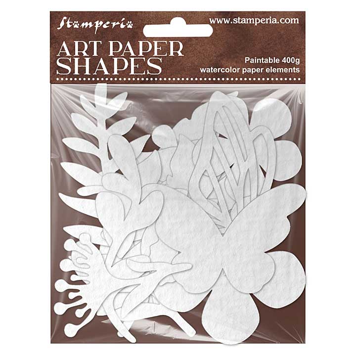 PRE: Stamperia All Around Art Paper Shapes Laser Cut