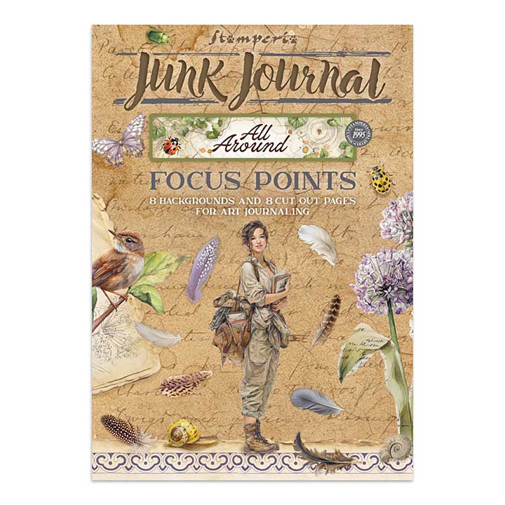 PRE: Stamperia All Around Junk Journal A5 Focus Points