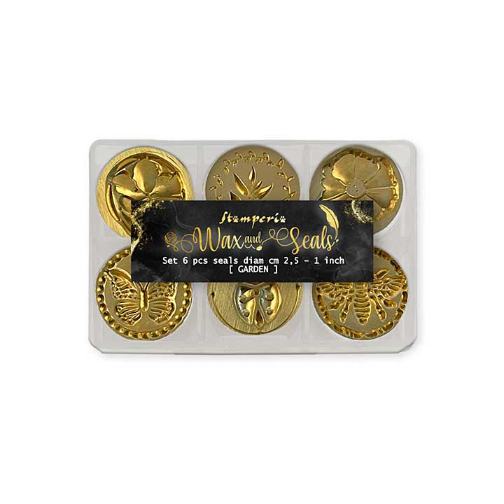 PRE: Stamperia All Around Wax and Seals Garden (6 seals)