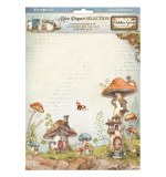 Stamperia Rice Paper A4 6 sheets - Hidden Grove