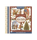 Silent Night Rub-On 15,5x15x5cm Assortment (6pcs)