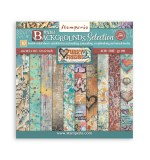 Stamperia Furry Friends 2 12x12 Inch Paper Pack Maxi Background Selection by Antonis Tzanidakis