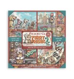 Stamperia Furry Friends 2 12x12 Inch Paper Pack (Single Face) by Antonis Tzanidakis