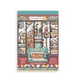 Stamperia Furry Friends 2 A5 Washi Pad (8pcs) by Antonis Tzanidakis