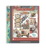 Stamperia Furry Friends 2 Rub-On 20,5x23cm Assortment (6pcs) by Antonis Tzanidakis