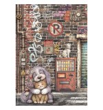 Stamperia Furry Friends 2 A4 Rice Paper Cat and Dog (6pcs) by Antonis Tzanidakis