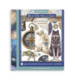 Stamperia Cosmos Rub-On 20,5x23cm Assortment (6pcs) by Cristina Radovan