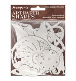 Stamperia Cosmos Art Paper Shapes Laser Cut by Cristina Radovan