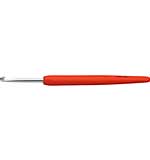 SO: KnitPro Waves - Aluminium Crochet Hook - Orange (4mm)