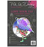 SO: Pink Ink Designs Love Your Elf A5 Clear Stamp (3006)