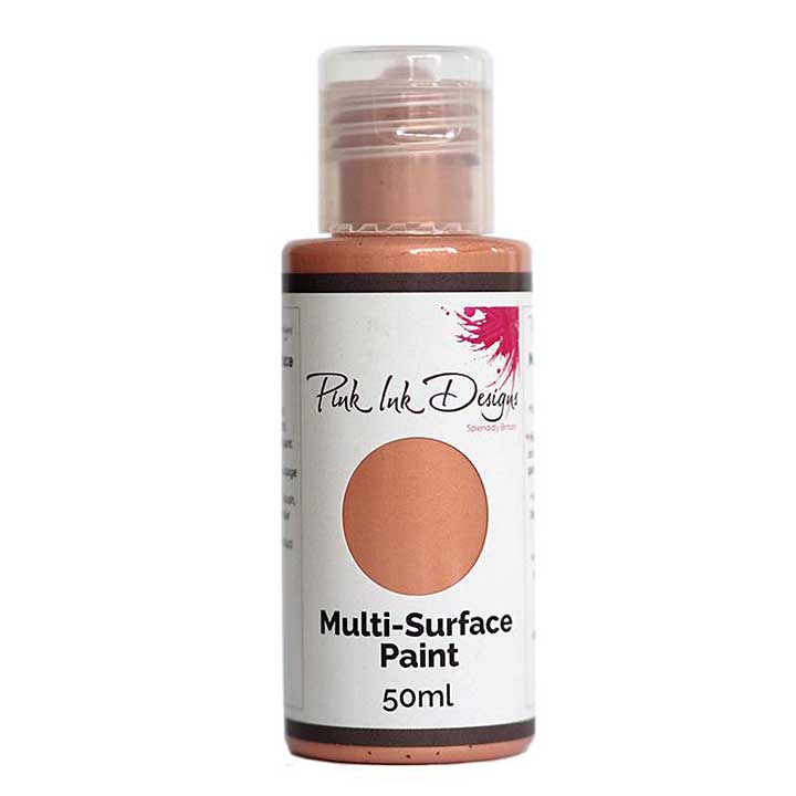 SO: Pink Ink Multi Surface Paint - Rose Gold 50ml