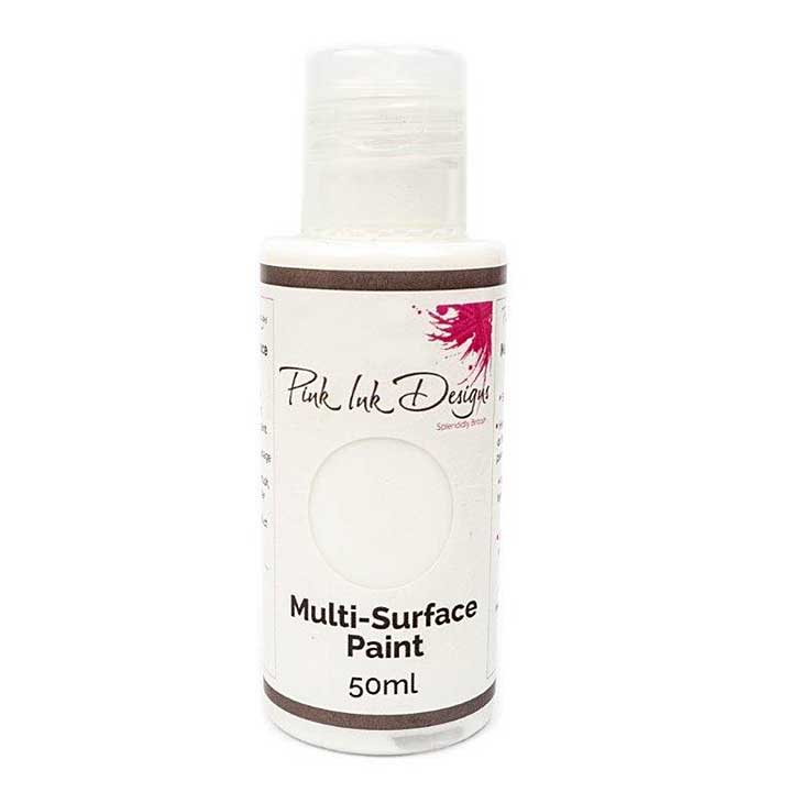 Pink Ink Multi Surface Paint - White 50ml