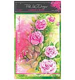 Pink Ink Designs Garden Rose A4 Rice Paper