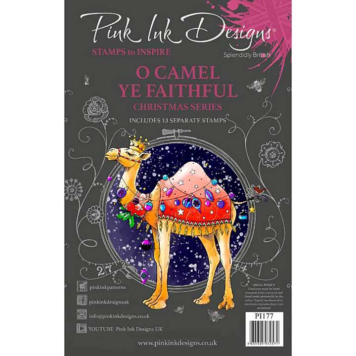 Pink Ink Designs O Camel Ye Faithful Clear Stamp Set (6x8)