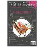Pink Ink Designs Rockin Robin Clear Stamp Set (6x8)