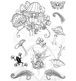 Pink Ink Designs Clear Stamp Fungi A5