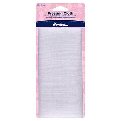 SO: Hemline Pressing Cloth (27x90cm White)